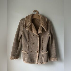Vintage Brown Lined Jacket